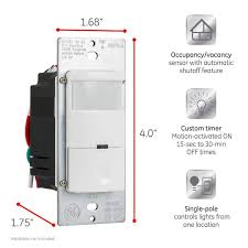 ge motion sensing switch with automatic
