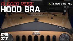 rugged ridge jeep wrangler hood bra