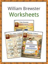 William Brewster Facts Worksheets Life Career Legacy