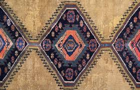 wool yellow kazak rug