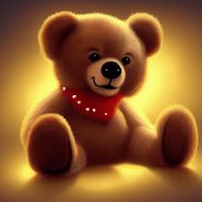 cute and adorable cartoon teddy bear