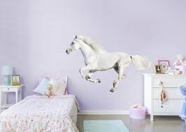 Fathead White Horse Large Wall Decal