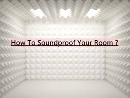 how to sound proof a room diy home