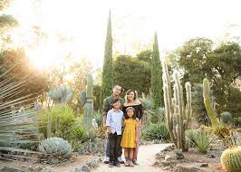 Family Session In Arizona Cactus Garden