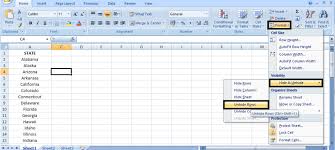 how to unhide rows in microsoft excel