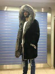 Mens Fur Coat Mens Coats Leather