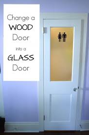 glass door