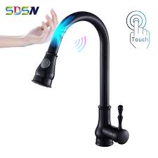 5% off your first order when you sign up for faucet emails. Black Touch Faucets Sdsn Copper Brass Pull Out Kitchen Sink Faucets Hot Cold Sensor Kitchen Mixer Tap Smart Touch Kitchen Faucet Buy Cheap In An Online Store With Delivery Price Comparison