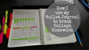 Where to edit my assignment professionally? Portlandia Pam How I Use My Bullet Journal To Track College Homework