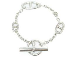 Hermes New Farandole Bracelet Silver 925 Size St Accessory