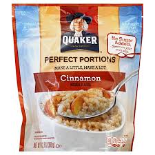 quaker cinnamon perfect portions