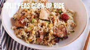 split peas cook up rice guyanese cook
