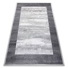 chris modern rug cream grey 80x150 cm