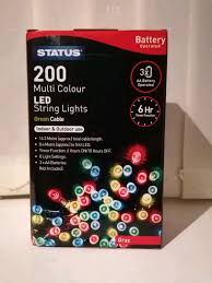 200 Multi Colour Led String Lights