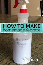 how to make homemade febreze a few