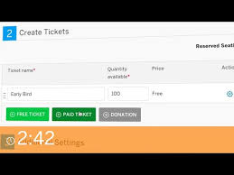 Getting Started With Eventbrite Create Tickets