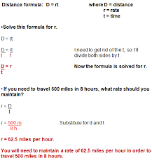 Literal Equations Algebra 1 P 1 Ochs