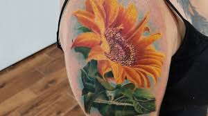 sunflower tattoo cris gherman cgtv