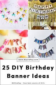 25 fun diy birthday banner ideas to