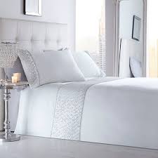shimmer white bedding range by