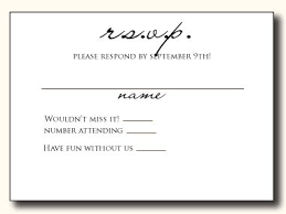 Rsvp Card Wording Wedding Rsvp Wedding Acceptance Card
