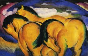 Little Yellow Horses 1912 Franz Marc