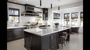 custom black cabinets for a kitchen