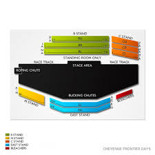 Cheyenne Frontier Days 2019 Seating Chart