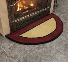 half round indoor area rug in the rugs