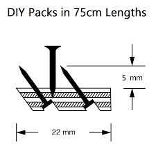 60ft pack carpet gripper rod box dual