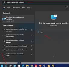 add environment variables in windows 11