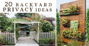 20 Ideas For Better Backyard Privacy