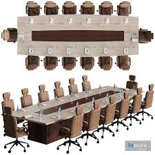 conference table 11 3d model
