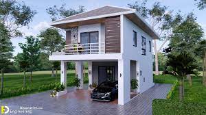 two y small house plan design 6 9m