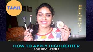 apply powder highlighter for beginners