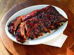 cook spare ribs on charcoal grill