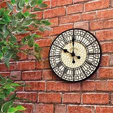 Big Ben Design Outdoor Clock 30cm