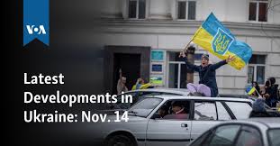 Latest Developments In Ukraine Nov 14