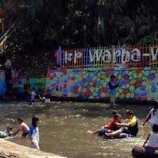 Wahana river tubing di kampung karuhun sumedang (instagram: Harga Tiket Masuk Dan Lokasi Kampung Warna Warni Bogor