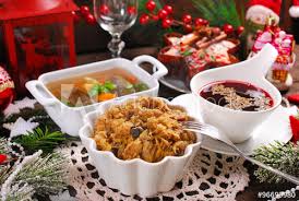 I have collected many of the traditional (and maybe some modern versions) recipes and customs associated with a polish american christmas eve in detroit, michigan in the 1950s and 60s. Some Dishes For Traditional Polish Christmas Eve Supper Stock Photo Adobe Stock