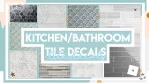 Don't forget to like, comment, share. Kitchen Bathroom Tile Decals Roblox Bloxburg Youtube