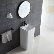 modern pedestal sinks for small