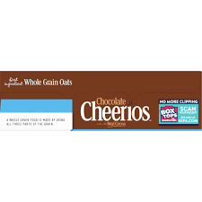 cheerios cereal chocolate large size