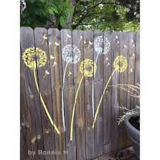 Dandelion Wall Stencil Wall Art Stencil