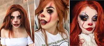 10 redhead halloween makeup looks to