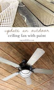 how to paint a ceiling fan