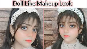 doll like makeup look for agers