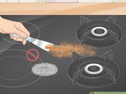 remove a scratch on glass cooktops
