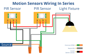 Can Motion Sensors Be Wired In Series