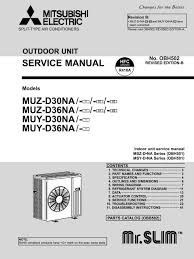 manual mitsubishi electric cooling